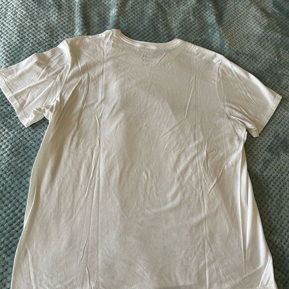 Jordan Air White Tee with Black Logo - Picture 4 of 4